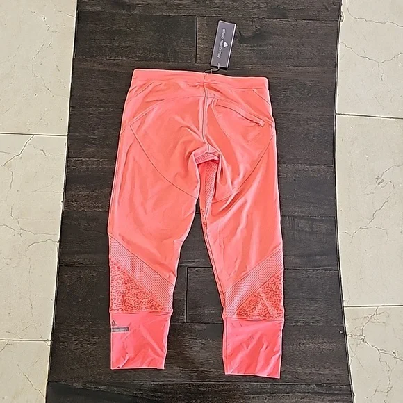 adidas by Stella McCartney Essentials 3/4 Starter Tights Capri Small NWT - Picture 7 of 12